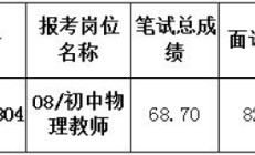 2023年湖北十堰经济技术开发区所属学校招聘教师第1次递补体检考察公告