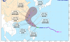 台风“康妮”逼近 对湖北有影响吗？